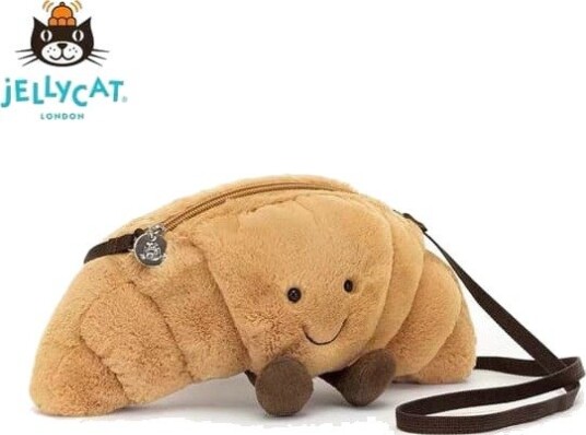 Jellycat Plysjleketøy Croissantveske