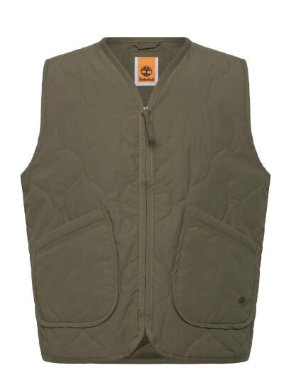 Timberland Quilted Vest Leaf Green   Khaki green   M