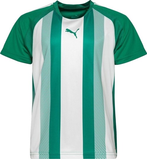 PUMA Spillerdrakt teamLIGA Grønn/PUMA White Barn størrelse 116 cm