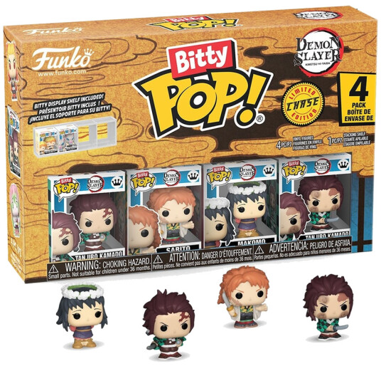Funko Bitty POP!: Demon Slayer Tanjiro 4pack