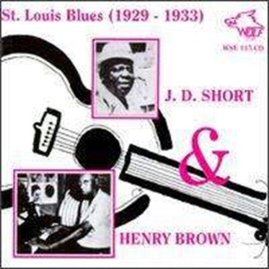 J.D. Short & Henry Brown St. Louis Blues CD