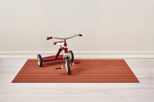 CHILEWICH Skinny Stripe Dørmatte 61x91cm ORANGE
