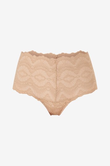 Understatement Stringtruser Lace Galloon Thong Beige Understatement Stringtruser Lace Galloon Thong Beige