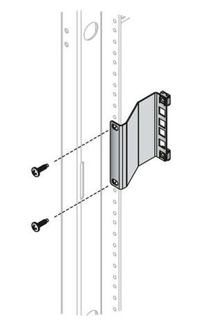 MIDDLEATLANTIC RR2-3RCN 2SP 3""D RACKRAIL RECESSOR
