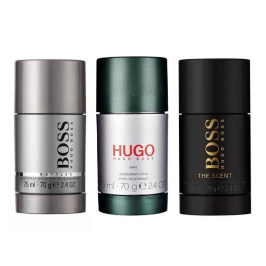 3-pack Hugo Boss Deostick Bottled + Hugo Man + The Scent 75ml 3-pack Hugo Boss Deostick Bottled + Hugo Man + The Scent 75ml