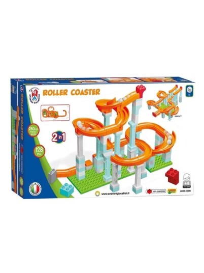 Androni Marble Track Roller Coaster Set 128pcs. Androni Marble Track Roller Coaster Set 128pcs.