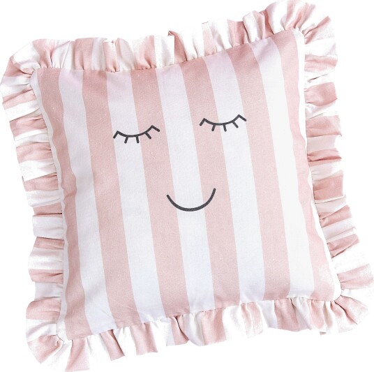 JaBaDaBaDo Pillow Case Pink/White Stripes Pink ONE SIZE