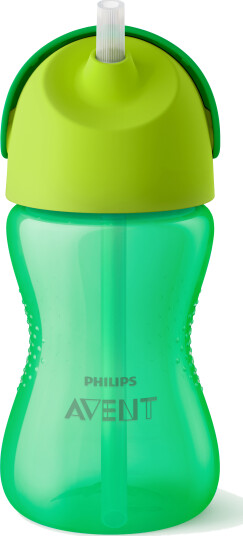 Philips Kopp m Sugerør 300 ml Grønn
