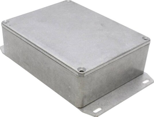 Hammond Electronics 1590BB2F 119 × 94 × 38 mm Støpt Aluminium Natur Kabinett