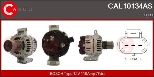 CASCO CAL10134AS Dynamo