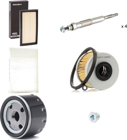 RIDEX 4682P22928 Servicepakke