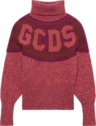 Gcds Dame Strikkevarer Rød L, Gcds Dame Strikkevarer Rød L,