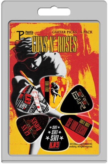 Perri's Guns N' Roses Illusion Guitar Picks (6 Pack) Perri's Guns N' Roses Illusion Guitar Picks (6 Pack)