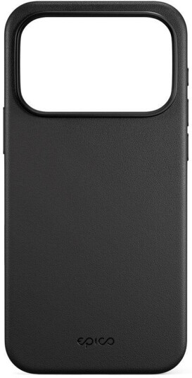 Epico iPhone 17 Pro Max  Leather Pro Mag+ Deksel - MagSafe Kompatibel - Svart
