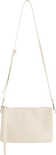 Lindex Shoulder Bag In Imitation Leather Beige ONE SIZE