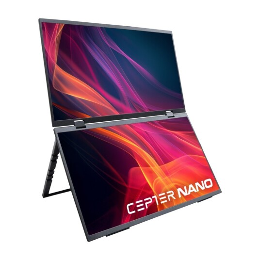 Cepter Nano 15,6" bærbar Dual Full HD skjerm