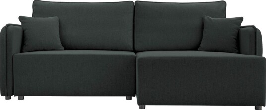 Chandru Sovesofa med Sjeselong 3 seter Svart
