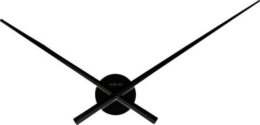 Nextime Hands Medium Veggklokke Sort Nextime Hands Medium Veggklokke Sort