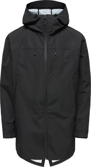ONLY & SONS Onsraz Technical Shell Jkt Long Otw Cs   BLACK   M