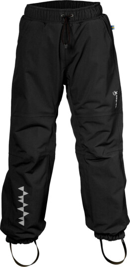 Isbjörn of Sweden Kids' Rain Pant 2L 110/116, Black Isbjörn of Sweden Kids' Rain Pant 2L 110/116, Black