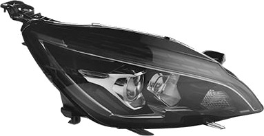 VAN WEZEL 4088964 Frontlykter
