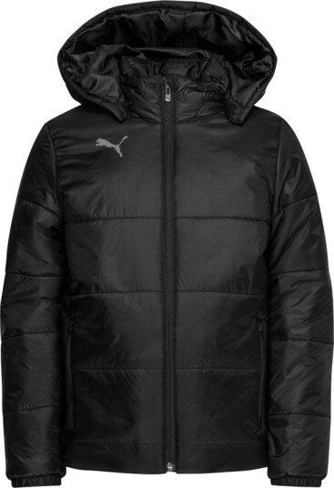 PUMA Vinterjakke Teamliga Padded Svart/hvit Barn størrelse 140 cm