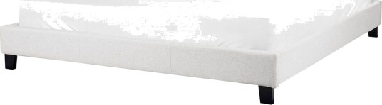 Dubbelsäng Beliani Roanne med lamellram Beige-Mörkt Trä, 140x200 cm, Bouclé Grey 180x200 VALUE_MISSING_3 - Dubbelsäng Beliani Roanne med lamellram Beige-Mörkt Trä, 140x200 cm, Bouclé Grey 180x200 VALUE_MISSING_3 -