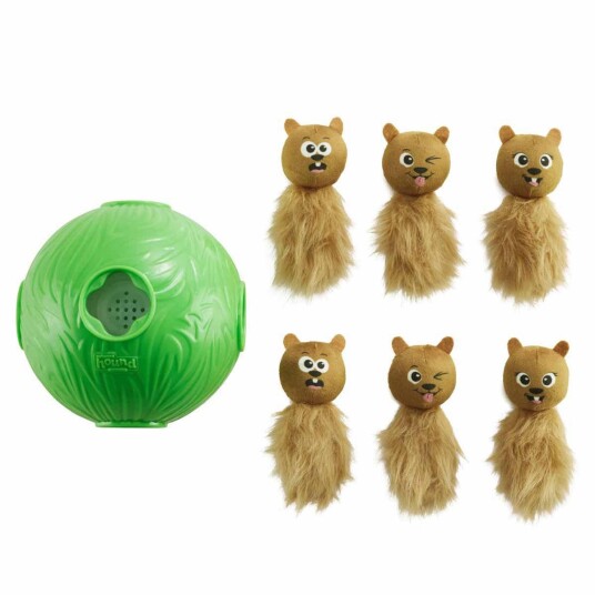Nina Ottosson Dog Snuffle N' Treat Ball Puzzle Green Av Nina Ottosson Nina Ottosson Dog Snuffle N' Treat Ball Puzzle Green Av Nina Ottosson