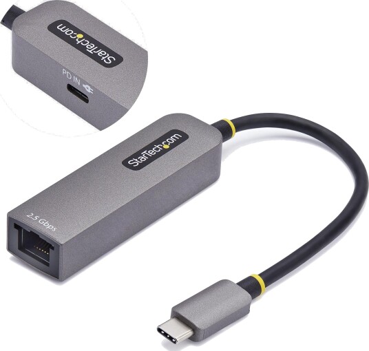 StarTech USB C 2.5GbE Adapter 2GPD3 USB C ETHERNET StarTech USB C 2.5GbE Adapter 2GPD3 USB C ETHERNET