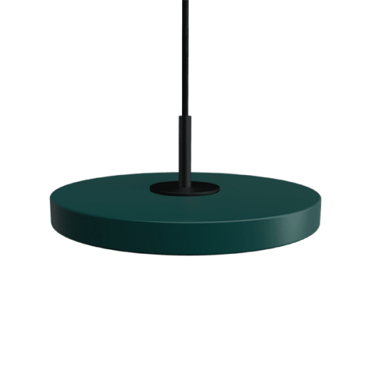 Umage Asteria Micro Taklampe med Dimmer Skoggrønn/ Sort Topp Umage Asteria Micro Taklampe med Dimmer Skoggrønn/ Sort Topp