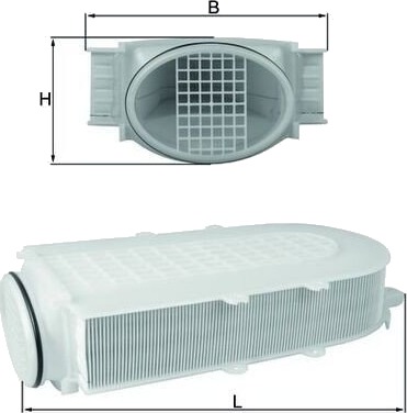 Luftfilter KNECHT LX 2991/1 Luftfilter KNECHT LX 2991/1
