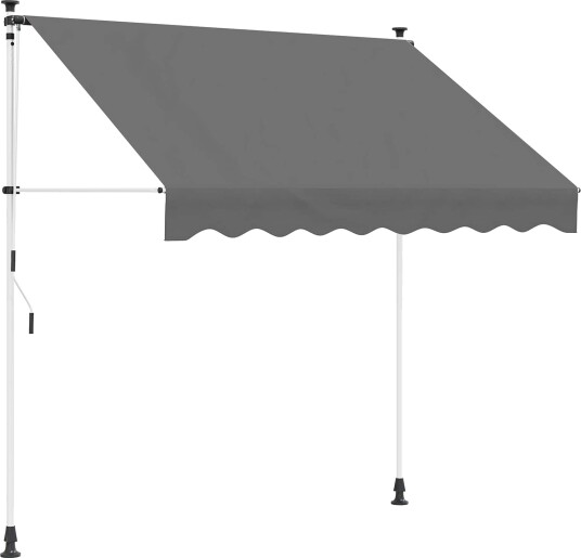 vidaXL Manuell utskiftbar markise 180 g / m² Polyester med PU belegg