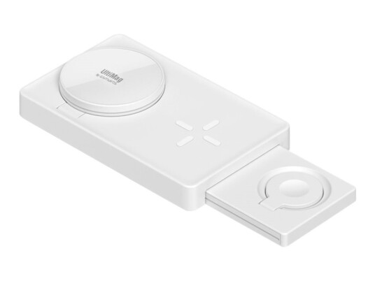 4Smarts Ultimag Trident - Trådløs Ladepute - 20 Watt - Hvit - For Apple Airpods With Wireless Charging Case 4Smarts Ultimag Trident - Trådløs Ladepute - 20 Watt - Hvit - For Apple Airpods With Wireless Charging Case