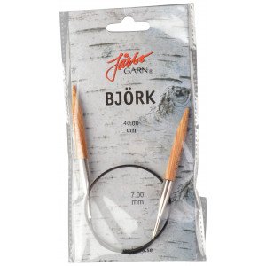 Järbo Björk Rundpinner Bjørk 40cm 7,00mm / 15.7in US10¾