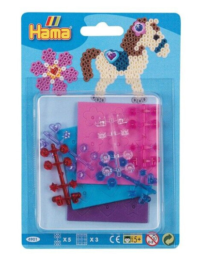 Hama Ironing Bead Set Sequins and Accessories