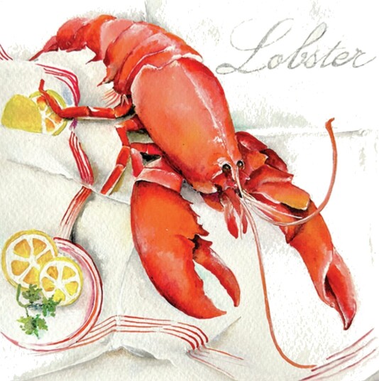 Finest lobster servietter lunsj