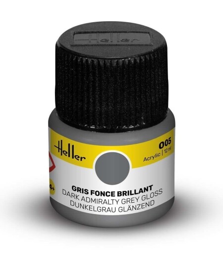 Heller Akryl No 5 Dark Admiralty Grey - Gloss 12ml