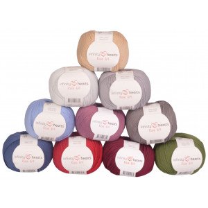 Infinity Hearts Rose 8/4 Garnpakke 08 Støvete farger 10 stk Garnpakke 08 Støvede farver Infinity Hearts Rose 8/4 Garnpakke 08 Støvete farger 10 stk Garnpakke 08 Støvede farver