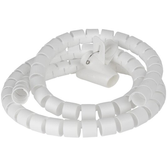 Gelia 4000014351 Kabelopppsamler 1,5 m x 25 mm hvit Installasjonsmaterial