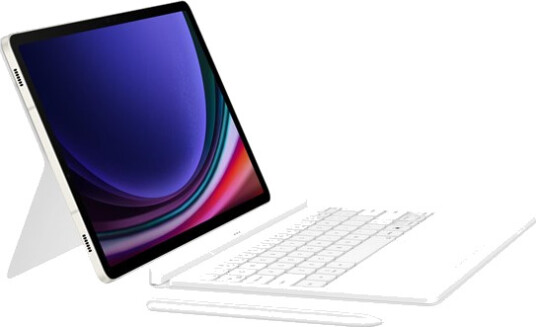Samsung Galaxy Tab S10 FE / Tab S9 FE / Tab S9 Book Cover Keyboard White English Tastatur & Foliosett Hvit Samsung Galaxy Tab S10 FE / Tab S9 FE / Tab S9 Book Cover Keyboard White English Tastatur & Foliosett Hvit
