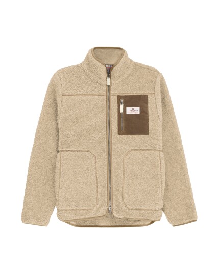 Amundsen Sports Heroes Wool Fleece Jacket Dame Natural M