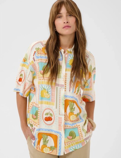Culture Cuorange Shirt   Multi/patterned   L