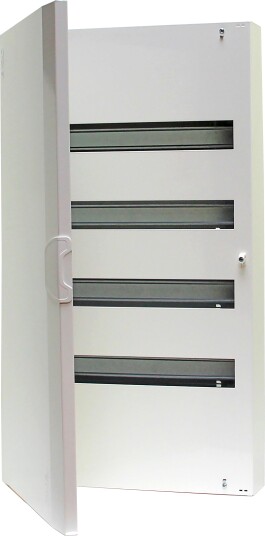 Garo NUM 80 4 Sentralapparat 20 moduler/rad utenpåliggende IP30 4 rader Elfordeling & strømforsyning