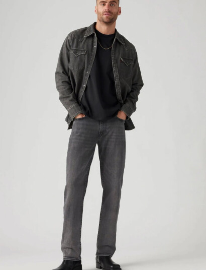 Levi"s® 514 Straight Z1489 Dark Gray W - Grey - 34 x 30 Levi"s® 514 Straight Z1489 Dark Gray W - Grey - 34 x 30