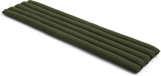 Hay - Soft Quilted Cushion For Palissade Chaise Lounge - Olive - Utendørs Puter Og Dyner - Ronan & Erwan Bouroullec - Grønn