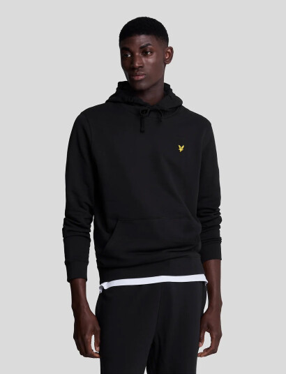 Lyle & Scott Pullover Hoodie - Black - XXL