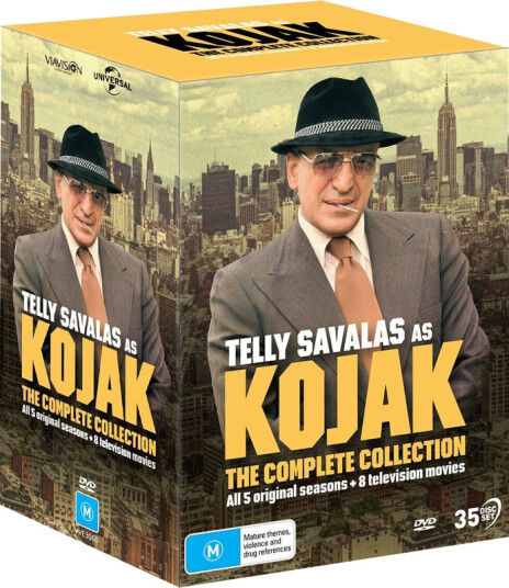 Kojak Den Komplette Samlingen DVD
