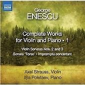 MediaTronixs Strauss:Poletaev : Enescu: Complete Vln Sonatas 1 CD Pre-Owned