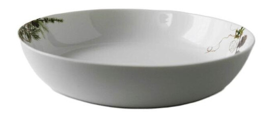 Magnor  Nostalgi bolle 31 cm hvit/grønn