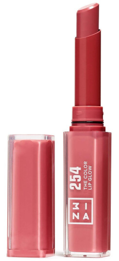 3INA The Color Lip Glow 254 Dark Pink Nude 3INA The Color Lip Glow 254 Dark Pink Nude